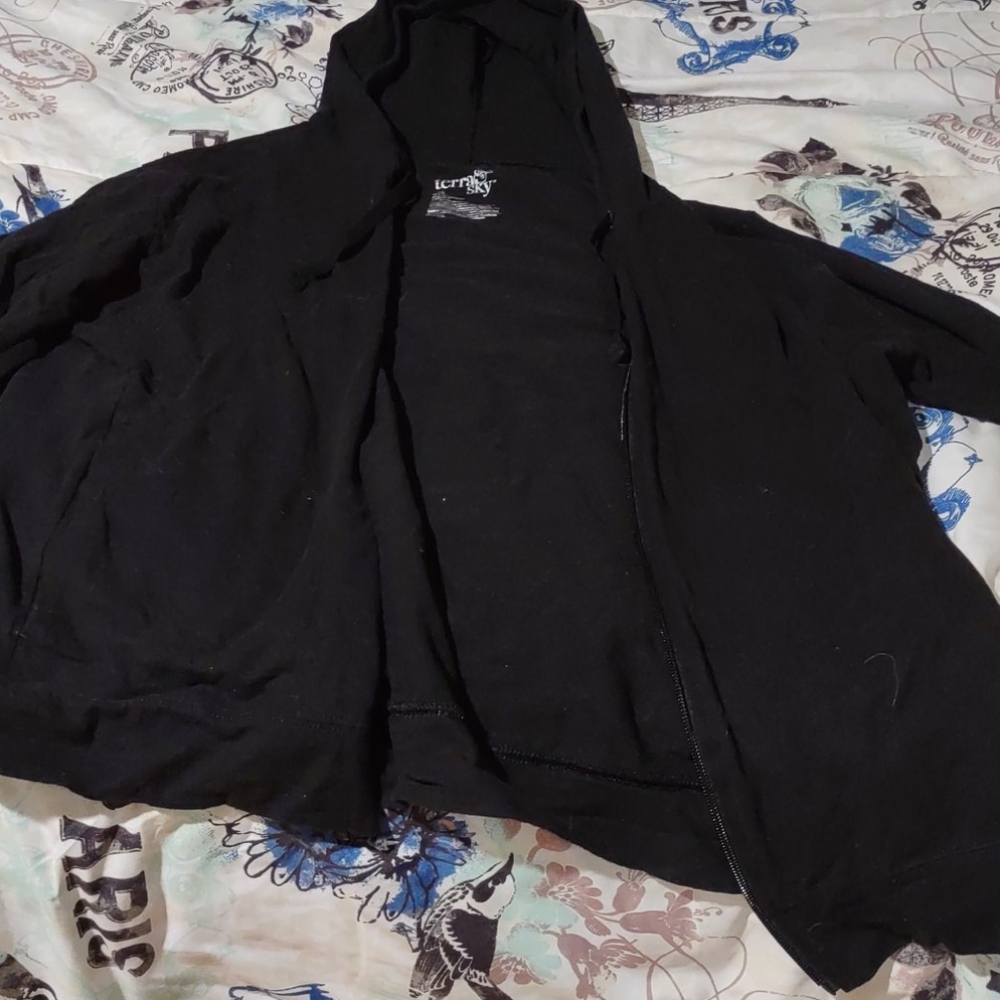 Zip up hoodie